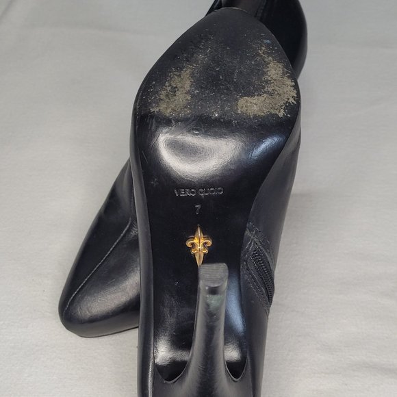 Leather bootie- Pour La Victoire, Vero Cuoio, 4.5 - Picture 10 of 11